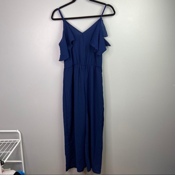 NW0T Bailey Blue womens navy cold shoulder XS - Picture 2 of 7